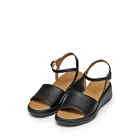 D Meliconia A Peep-Toe Wedge Sandals