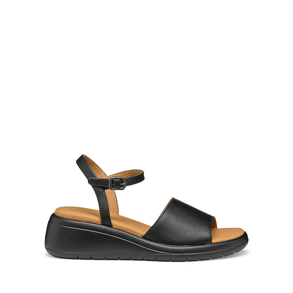 D Meliconia A Peep-Toe Wedge Sandals