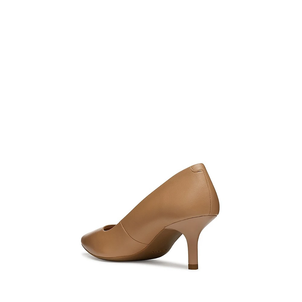 Kleopy Leather Point-Toe Pumps