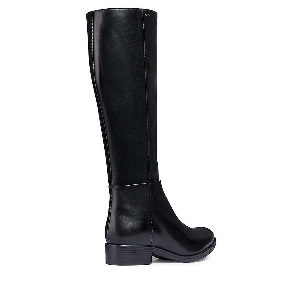 Women's Felicity Leather Riding-Style Tall Boots