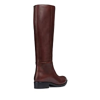 Women's Felicity Leather Riding-Style Tall Boots