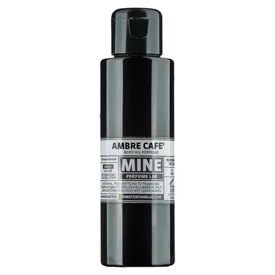 Huile pour le corps Ambre Café de Mine Perfume Lab