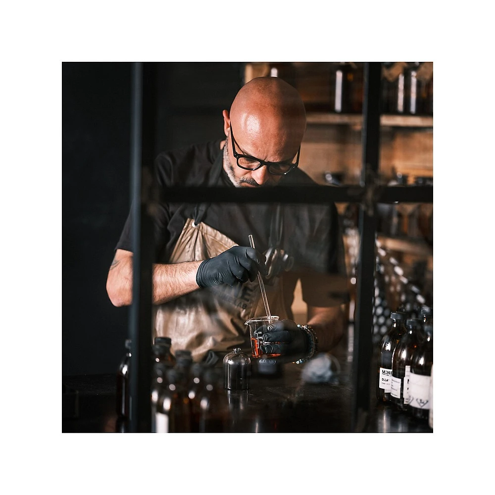 Coffret découverte de huit pièces Mine Perfume Lab - doux et chaud
