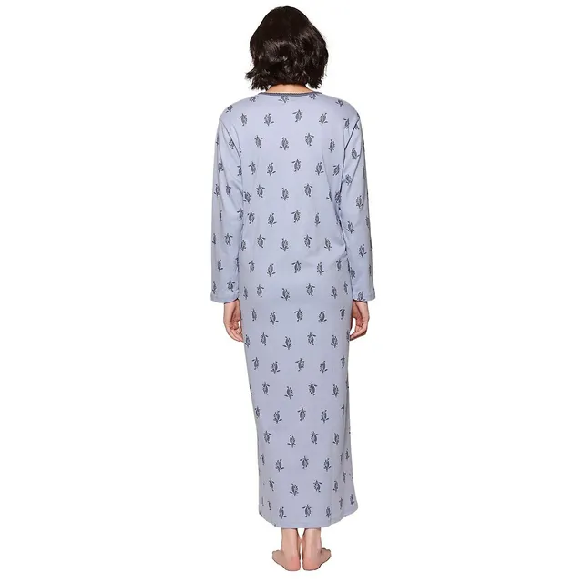Claudel The Floral Print Coton Nightgown