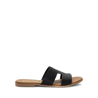 Cutout Slide Sandals