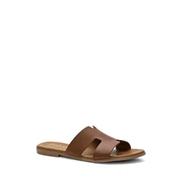 Cutout Slide Sandals