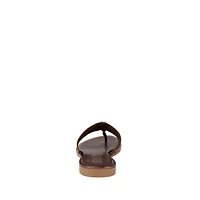 Wide Elastic Band Thong Sandals