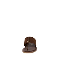 Wide Elastic Band Thong Sandals