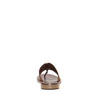 Wide Elastic Band Thong Sandals