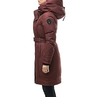 Hooded Belted Parka