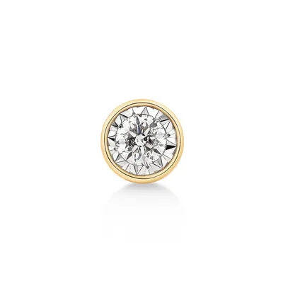 Single Solitaire Stud Earring With 0.30 Carat Tw Of Diamonds In 10kt Yellow Gold