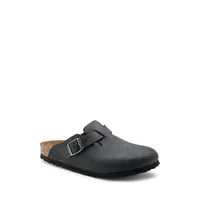 Women's Boston Oiled Leather Clogs