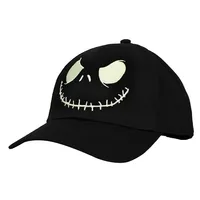 The Nightmare Before Christmas Jack Big Face Glow In The Dark Snapback Hat