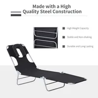 Folding Adjustable Chaise Lounge