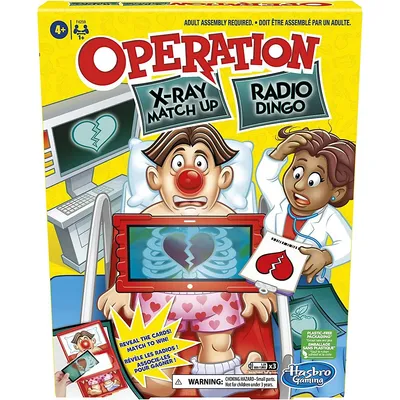 Operation X-ray Match Up Board Game
