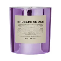 Bougie parfumée rhubarbe fumée