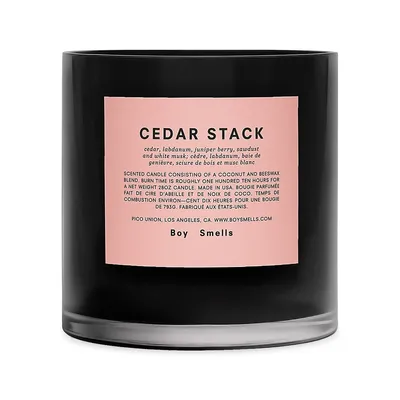 Bougie parfumée très grande, Cedar Stack
