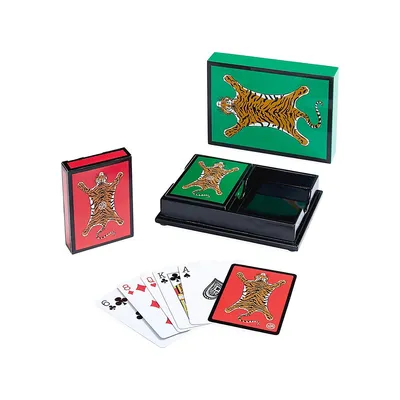 Ensemble de cartes à jouer Tiger