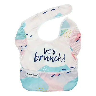 Baby's Mom's Choice Award Let's Brunch Mess-Proof Easy Bib