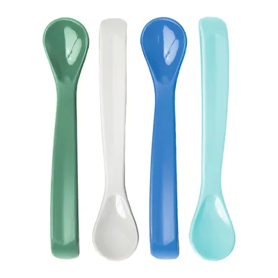 4-Piece Silicone Baby Spoon