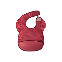 Mess-Proof Ruffle Silicone Pocket Bib