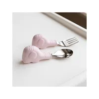 Elephant 2-Piece Training Utensils Set