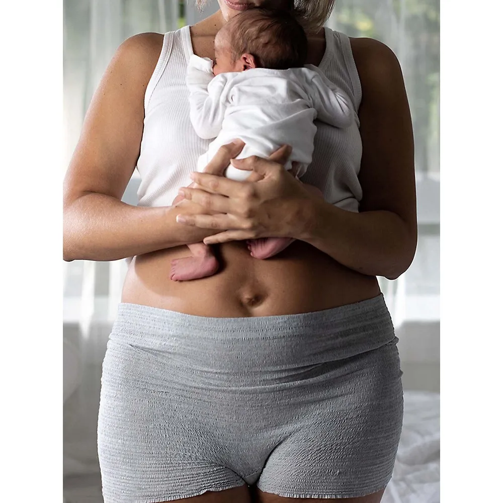 Maternity 2-Pack Rollover-Waist Soft-Knit Hipster Underwear