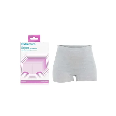 Boyshort Disposble Postpartum Underwear 8-Pack