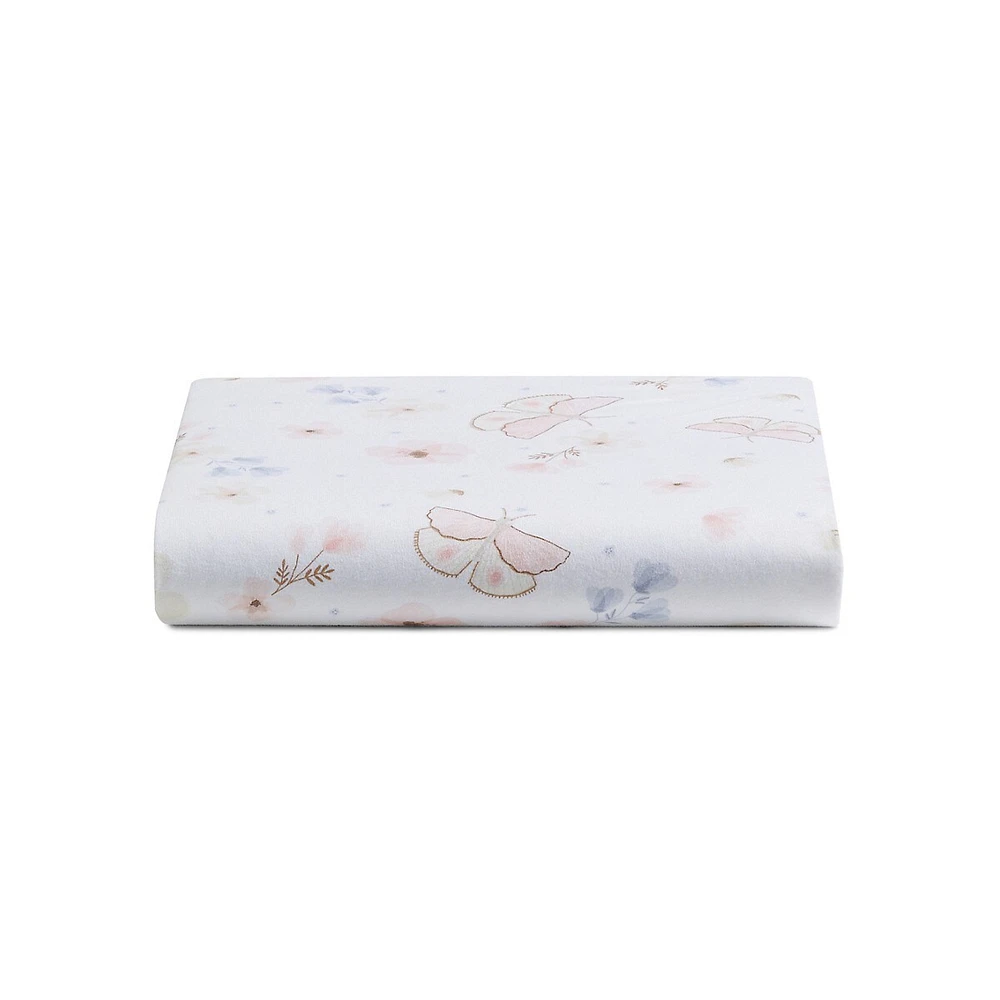 Fly Away Cotton Fitted Crib Sheet