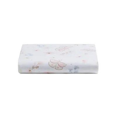 Fly Away Cotton Fitted Crib Sheet