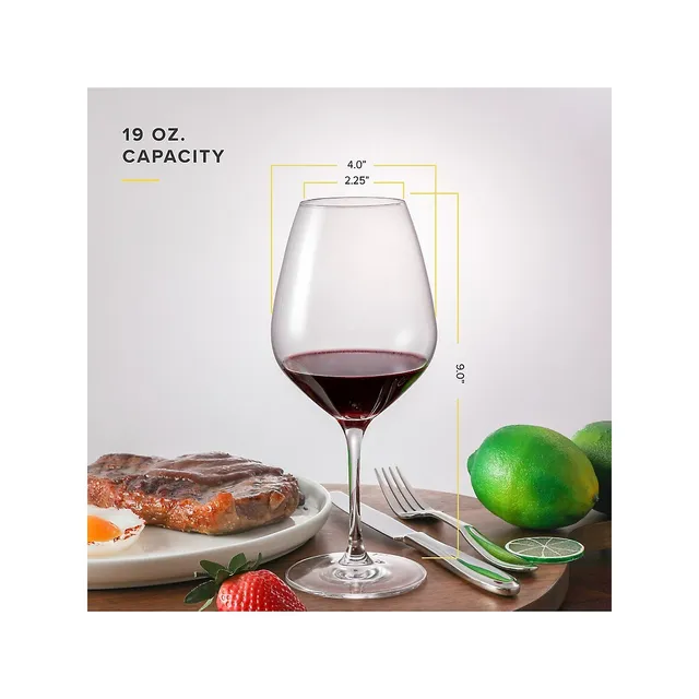 Table 12 19.25 oz. Red Wine Glasses (Set of 6)