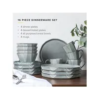 Stoneware 16-Piece Dinnerware Set