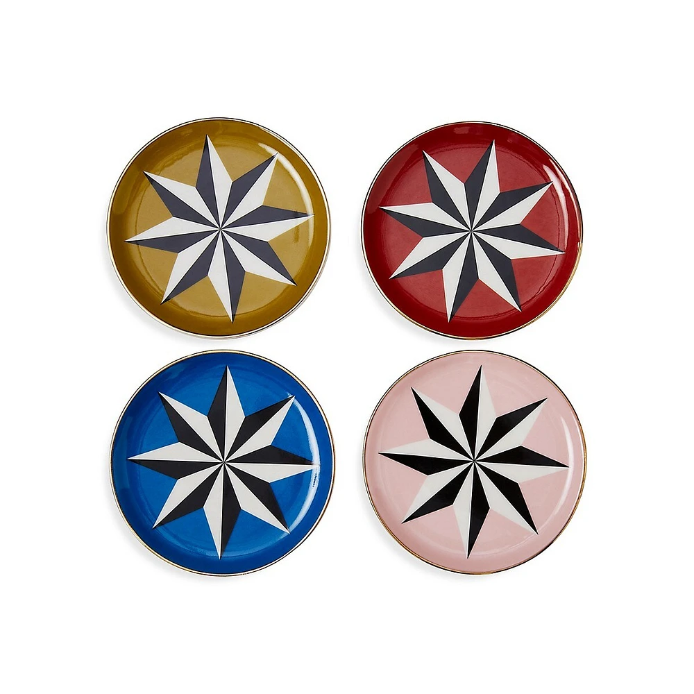 Maxime Star 4-Piece Coasters