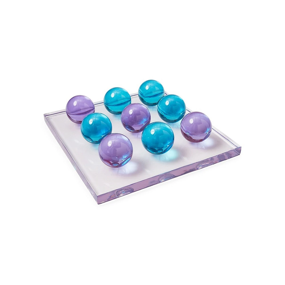 Games Acrylic Tic-Tac-Toe Set