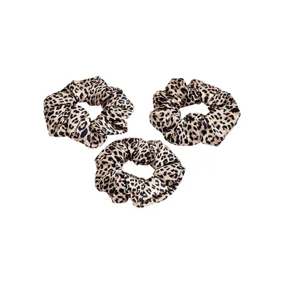 Pure Mulberry Silk Scrunchies 3-Pack