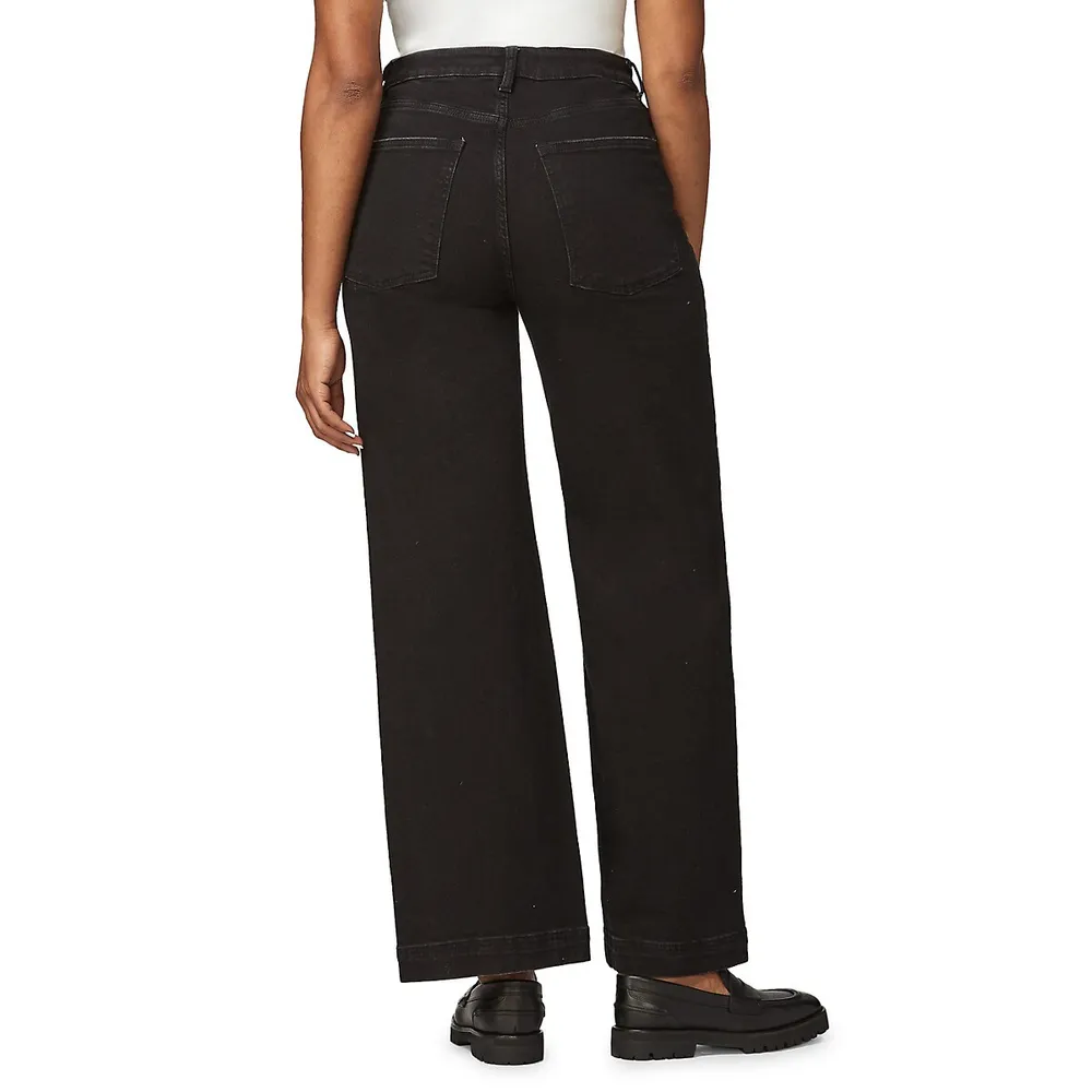 Nce Wide-Leg High-Rise Jeans