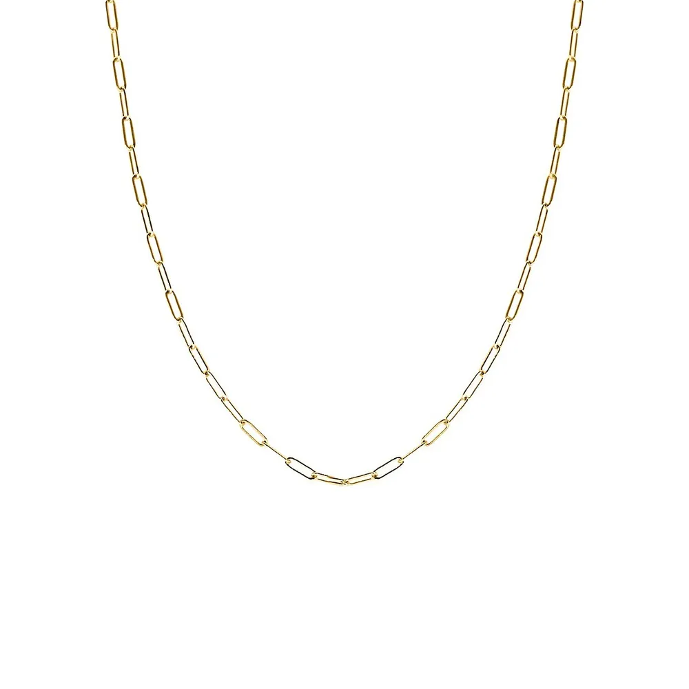 Filippa 18K Goldplated Chain Necklace