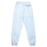 Pantalon de jogging décontracté en molleton coton teint pièce