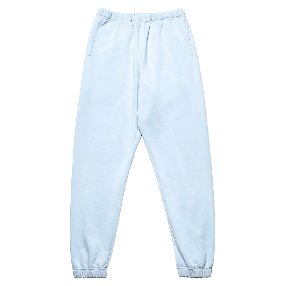 Relaxed Custom Garment-Dyed Cotton Fleece Joggers