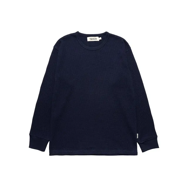 TAIKAN 11 Waffle-Knit Sweatshirt