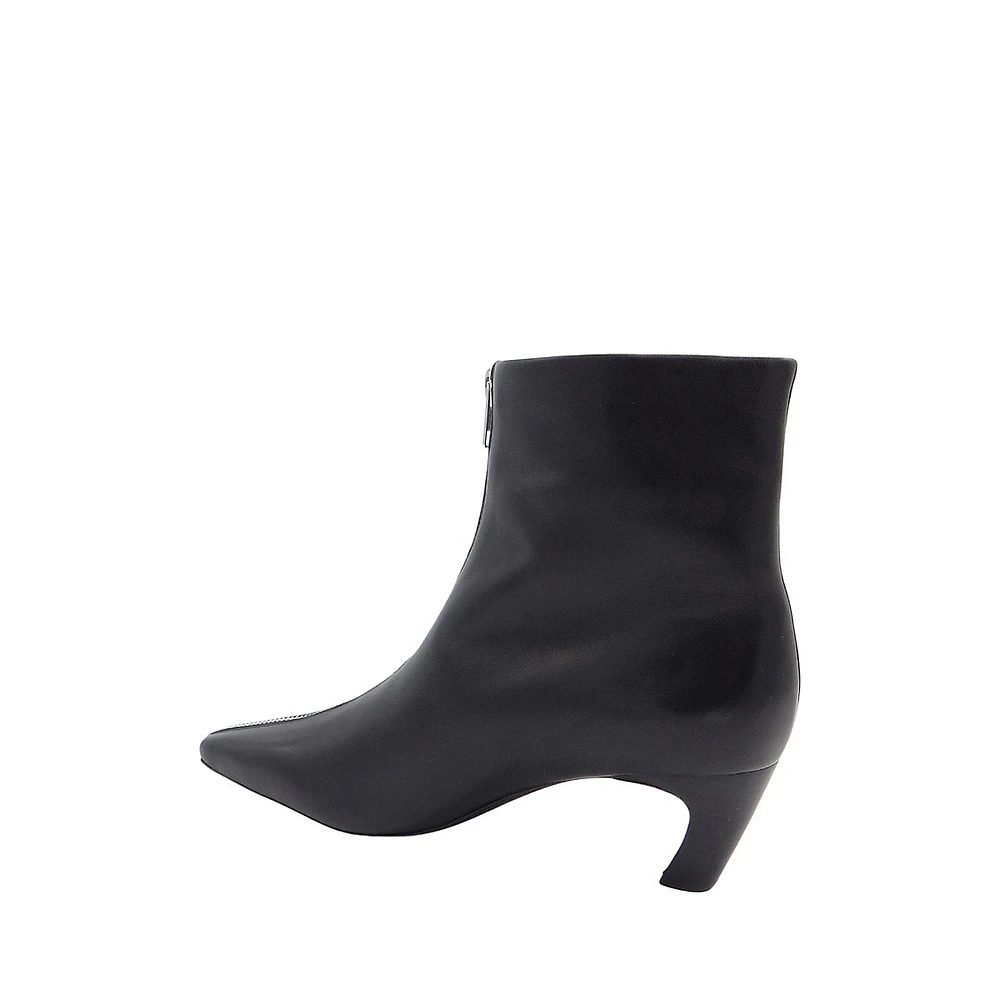 Pollie Silvertone Crinkle Boots