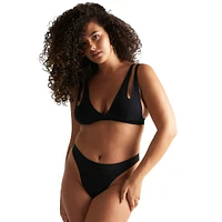 Nuu Black Nuudii Tee System Bralette