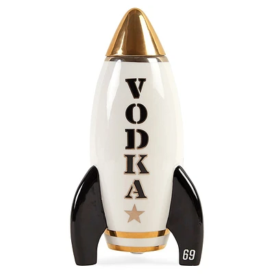 Rocket Porcelain Vodka Decanter