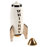 Rocket Porcelain Whiskey Decanter