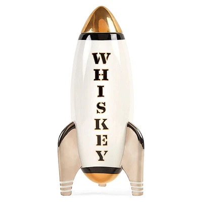 Rocket Porcelain Whiskey Decanter