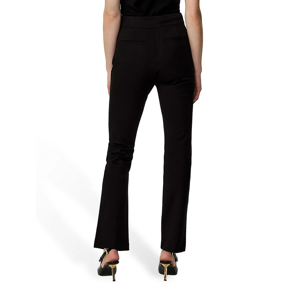 Claire Ponte Cigarette Pants