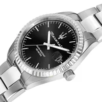 Competizione 43mm Quartz Stainless Steel Watch In Silver/silver
