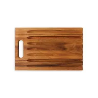 Gourmet Acacia Wood Sweep Off Bread Board
