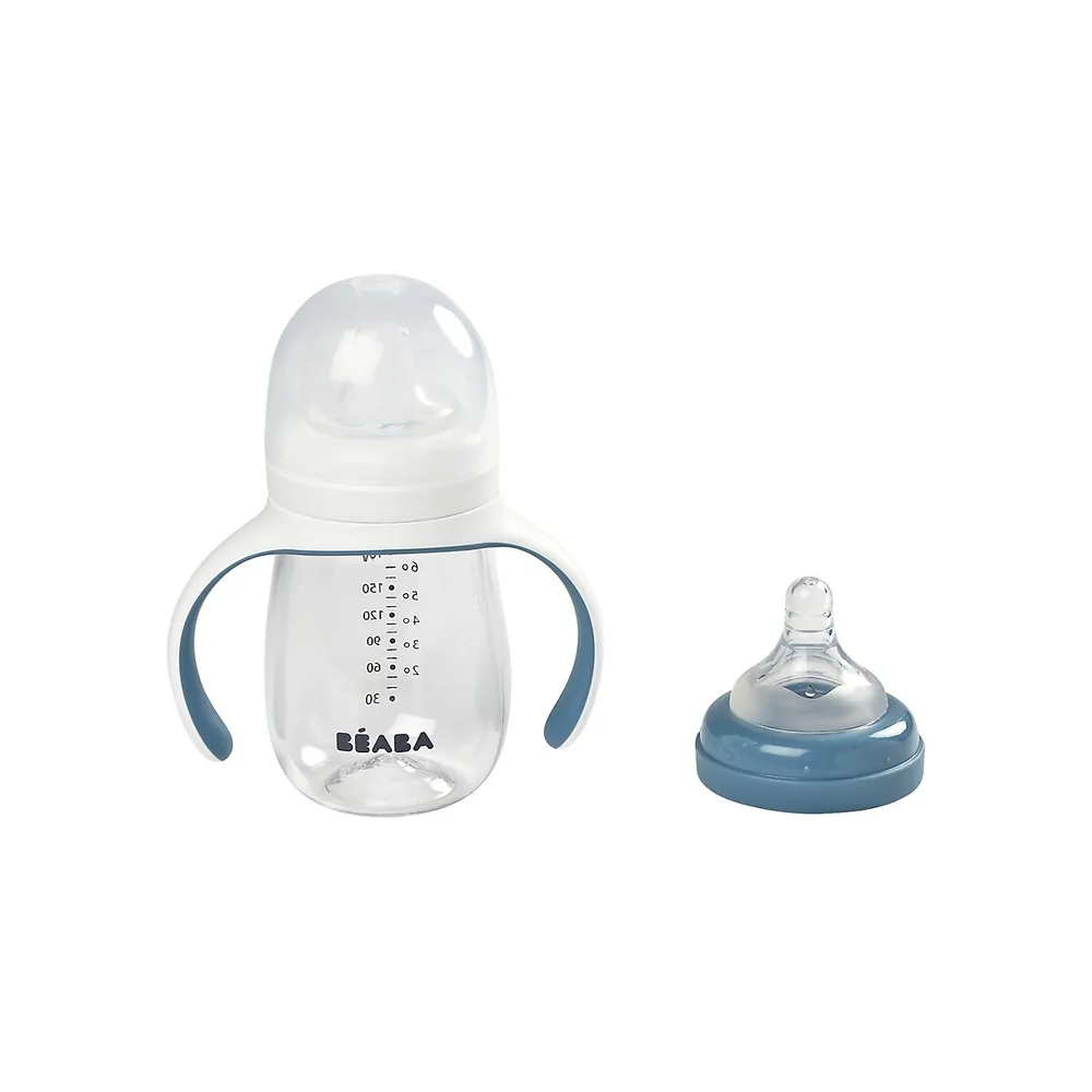 2-In-1 Bottle To Sippy Learning Cup