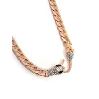 Gold-plated Chain Link Necklace